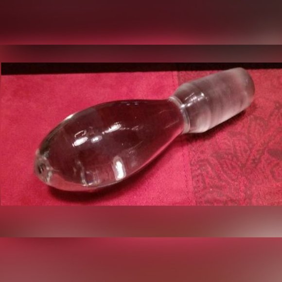 NWT-Toscany Crystal Hand Blown Etched Wine Glass & Carafe Set-Made in Romania - Picture 6 of 8